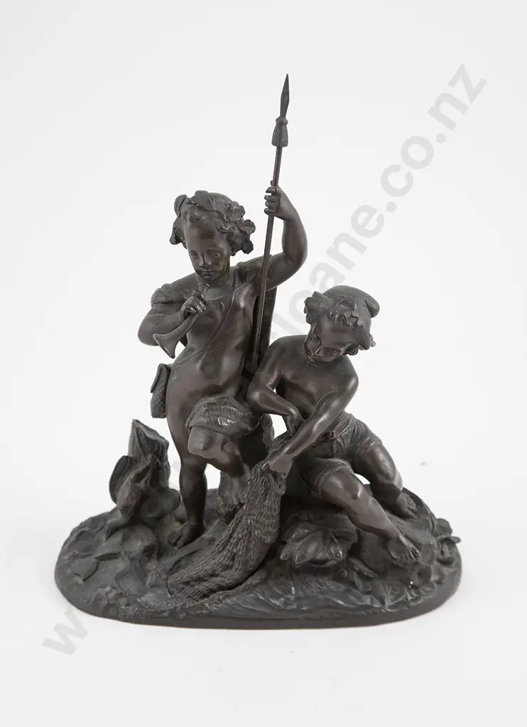 C19th French Bronze Group Image 1++