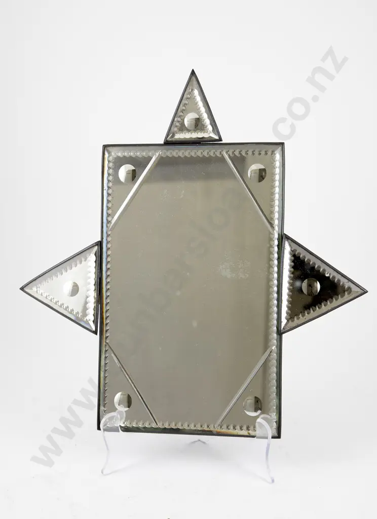 Small Art Deco Wall Mirror Image 1++