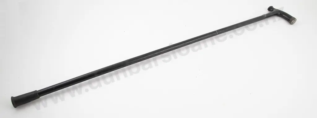 Vict Ebonised Walking Cane Image 1++