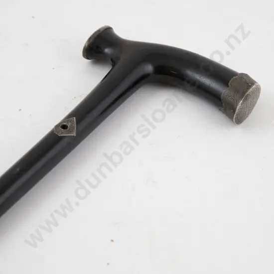 Vict Ebonised Walking Cane