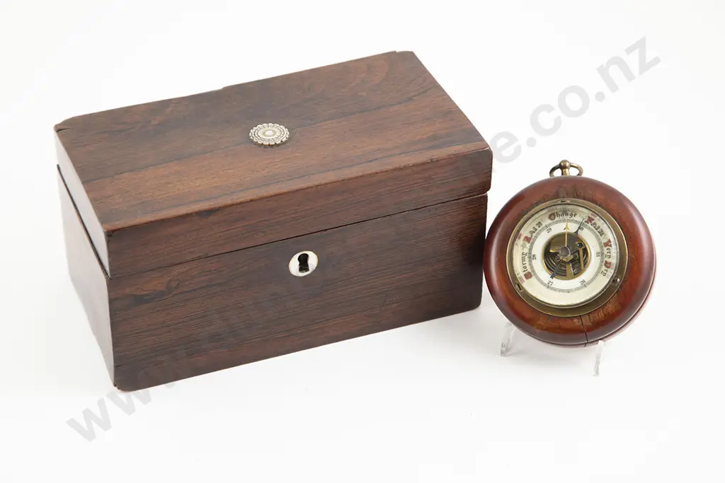 Victorian Rosewood Tea Caddy Image 1++
