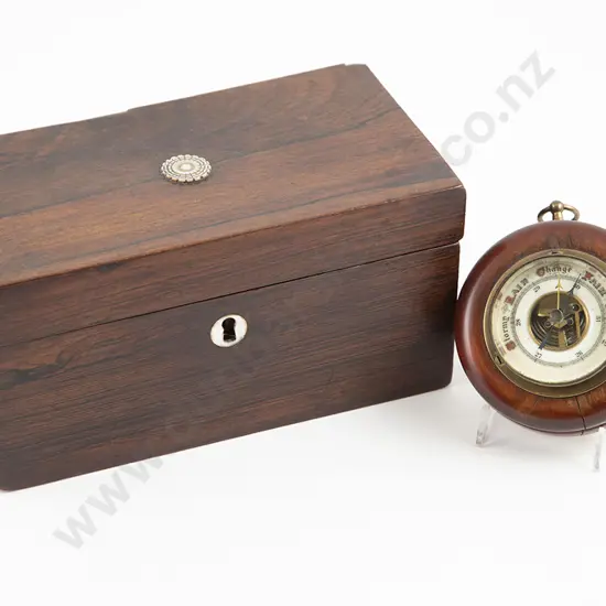 Victorian Rosewood Tea Caddy