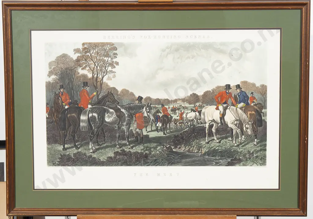 Herring’s Fox-Hunting Scenes - The Meet Image 1++