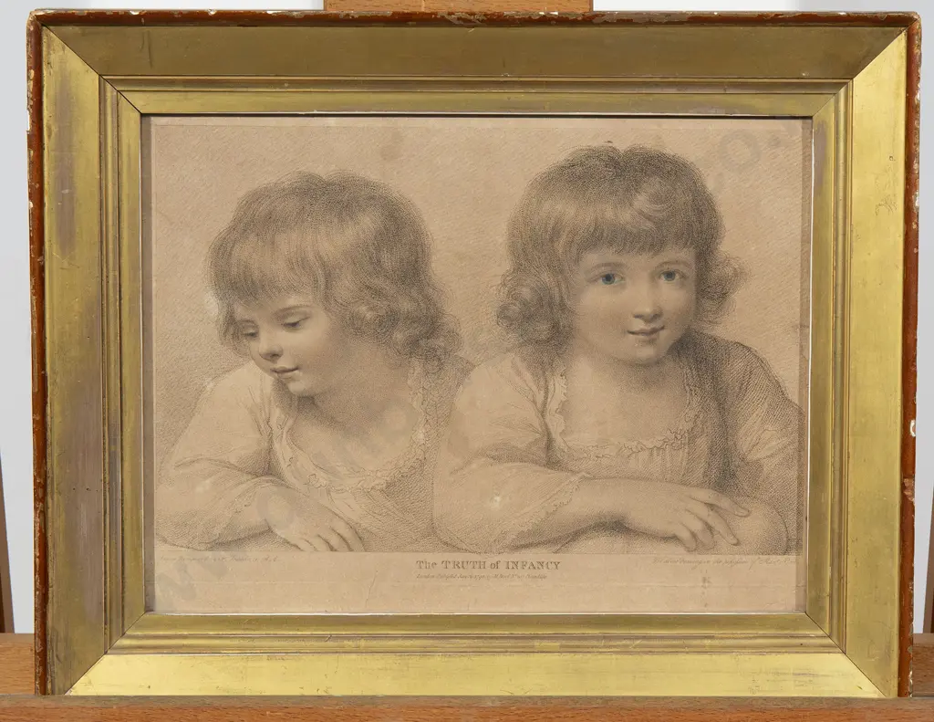 Stipple Engraving - The Truth of Infancy Image 1++