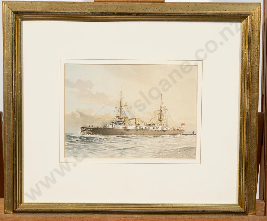 Two Nautical Chromolithographs Image 1++