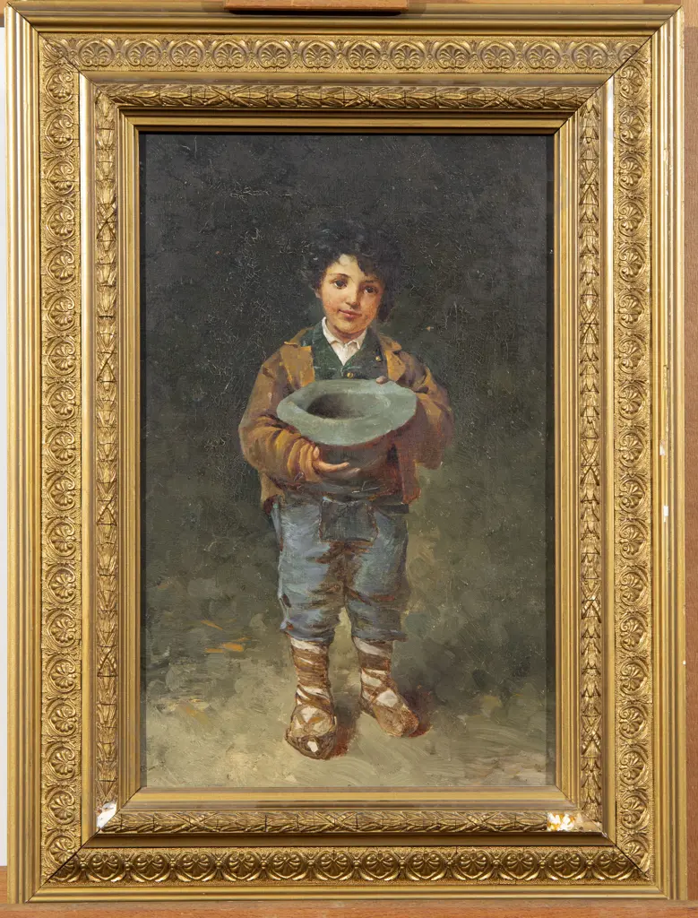 European C19th Artist - Portrait of Urchin Image 1++