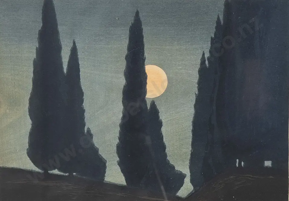 Japanese Woodblock Print Image 1++