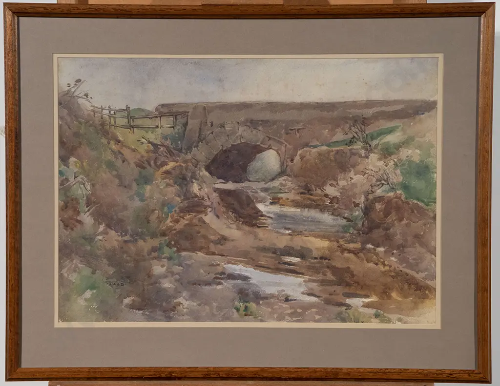 C20th European - Bridge near Cassino Image 1++