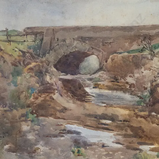 C20th European - Bridge near Cassino