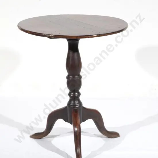 Regency Walnut Circular Snap Top Wine Table