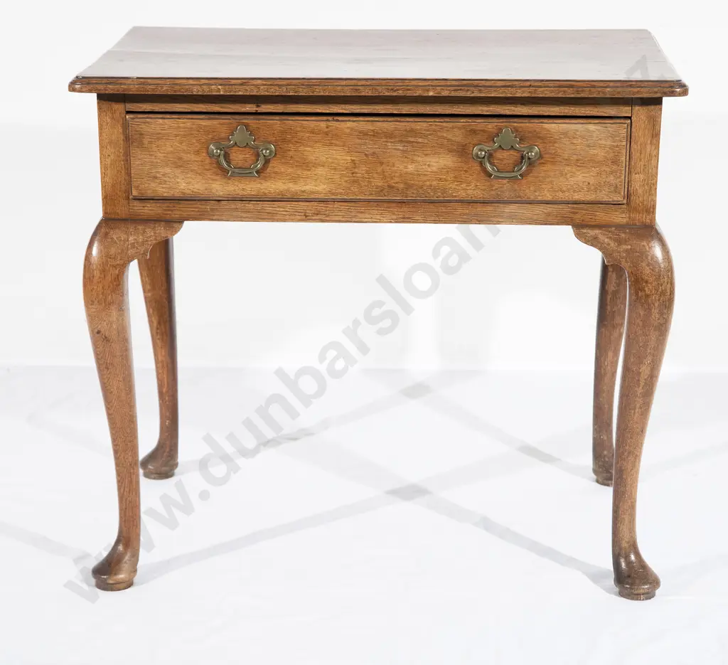 Geo III Oak Lowboy Image 1++