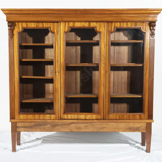 Victorian Mahogany Bookcase on Stand