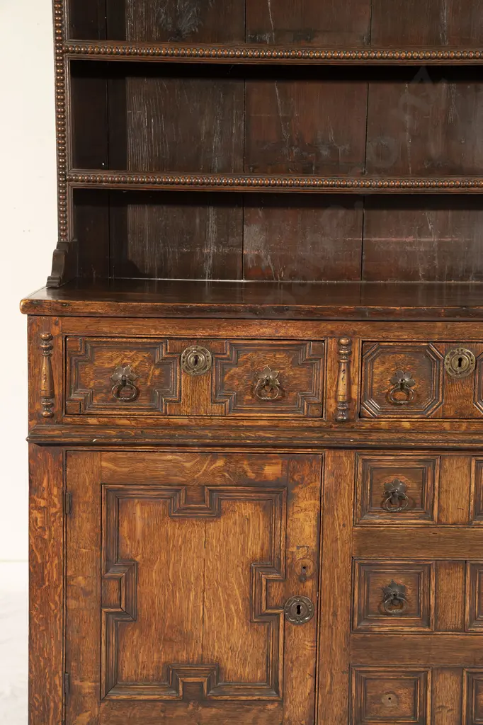 Charles II Oak Welsh Dresser Image 1++