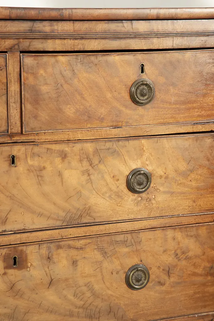 Regency Mahogany Flat Front Chest Image 1++