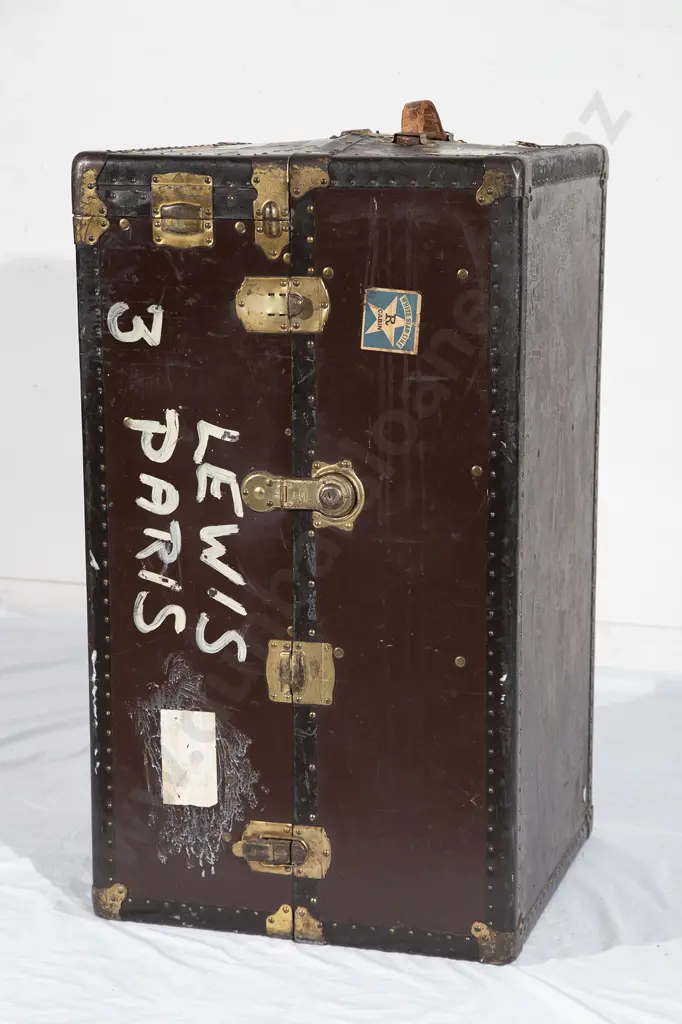 Vintage Fitted Cabin Trunk by R. H Macy & Co. New York Image 1++