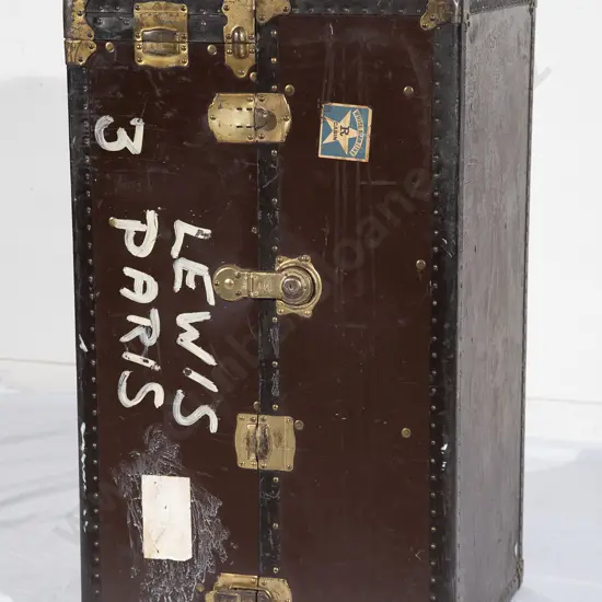 Vintage Fitted Cabin Trunk by R. H Macy & Co. New York