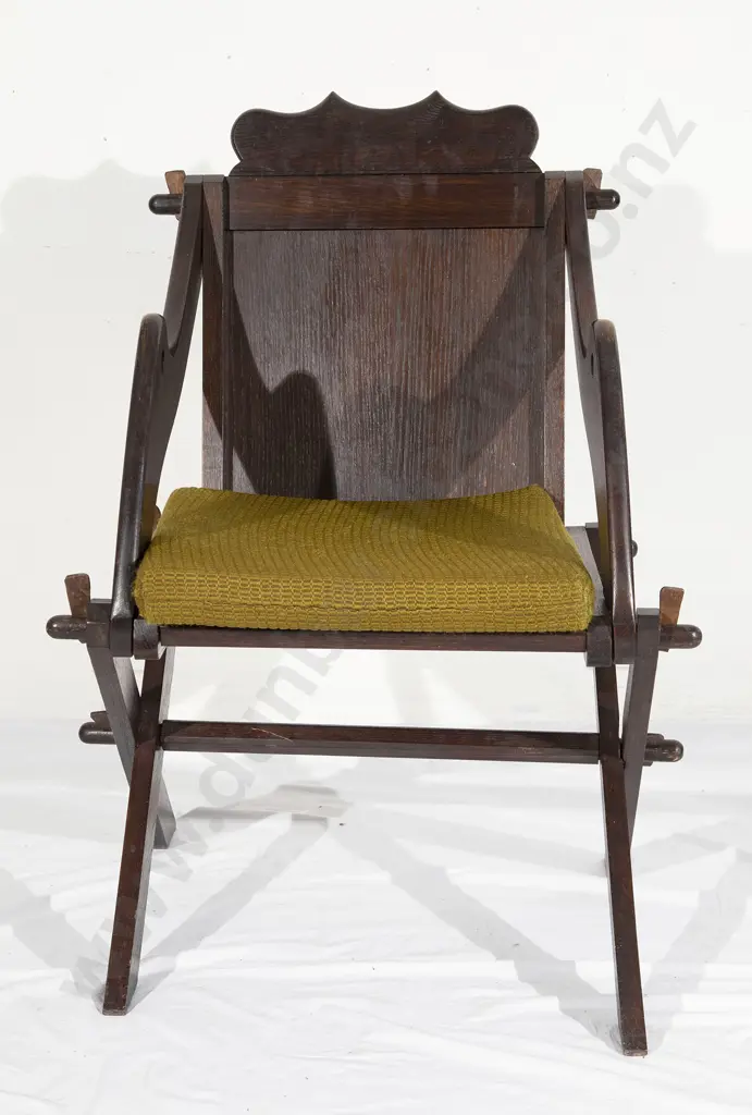 C20th Oak Glastonbury Chair Image 1++