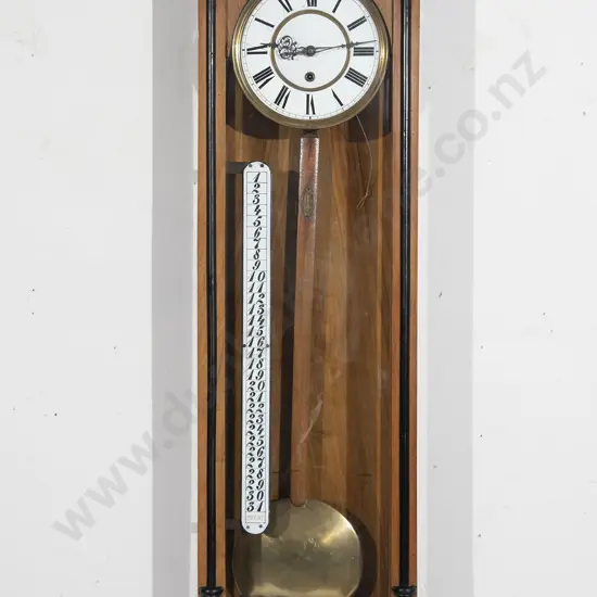 C19th Vienna Regulator Wall Clock