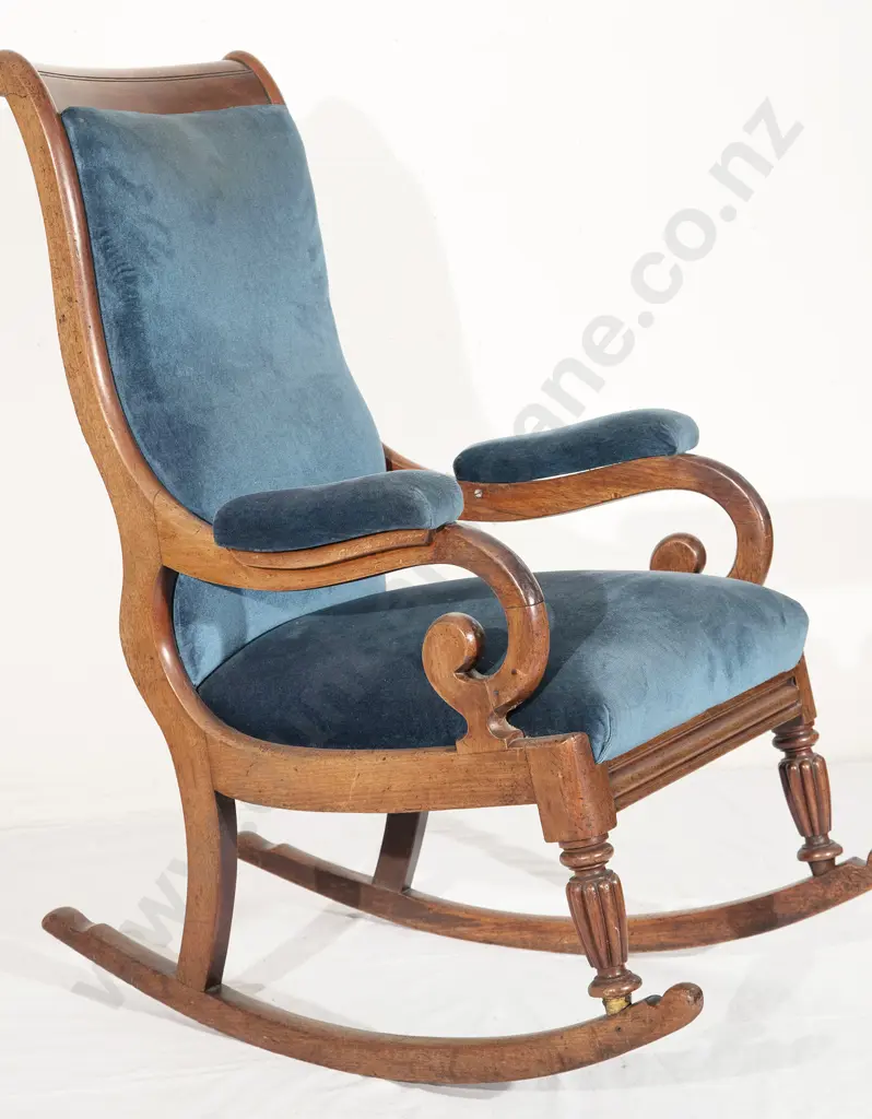 WmIV Mahogany Rocking Chair Image 1++