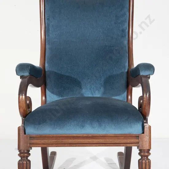 WmIV Mahogany Rocking Chair