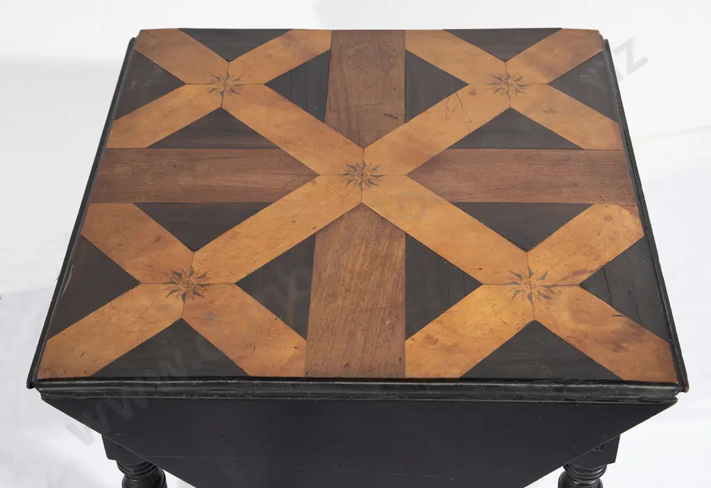 Late C19th European Envelope Table Image 1++