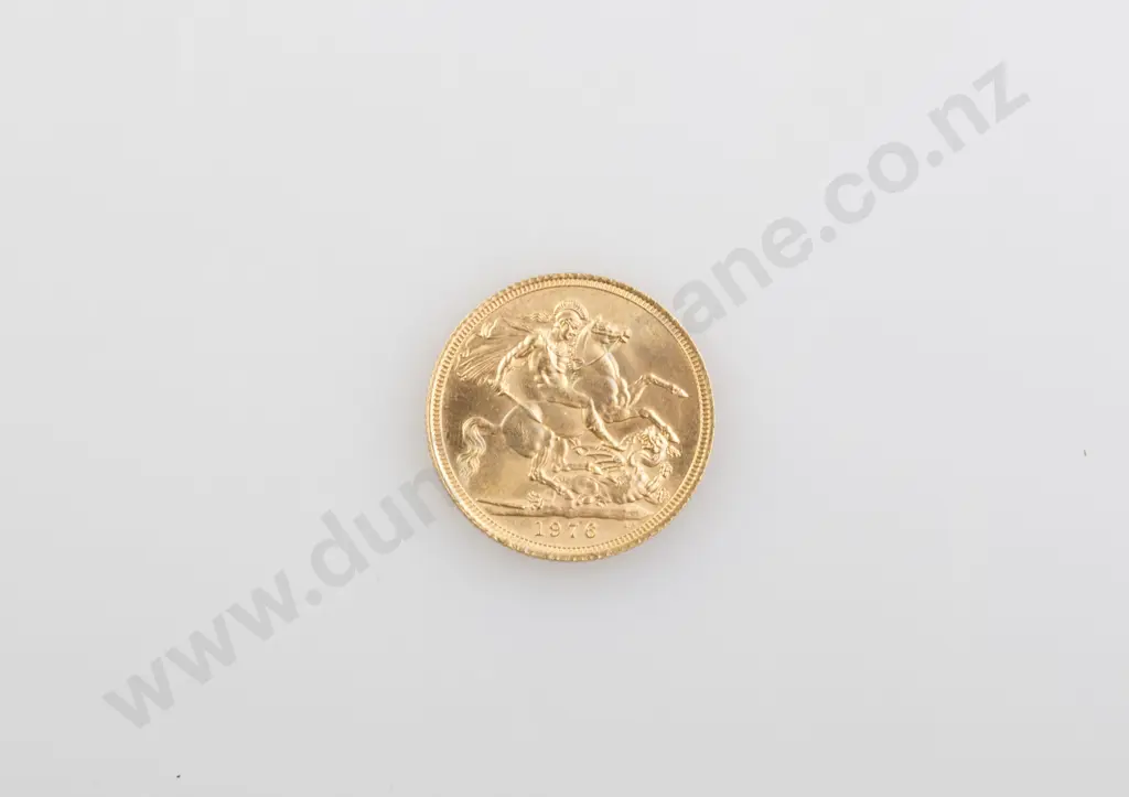 1976 Gold Sovereign Image 1++