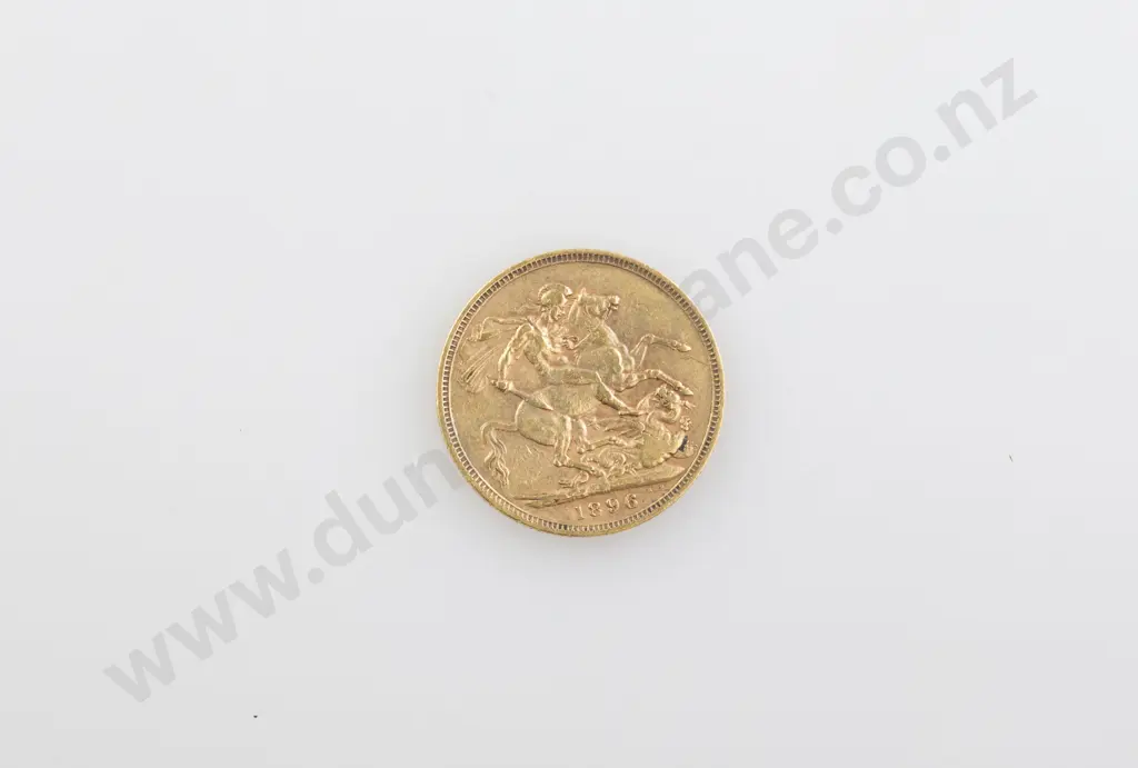 1896 Gold Sovereign Image 1++