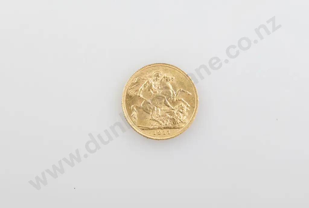 1911 Gold Sovereign Image 1++
