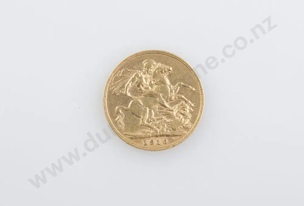 1910 Gold Sovereign Image 1++