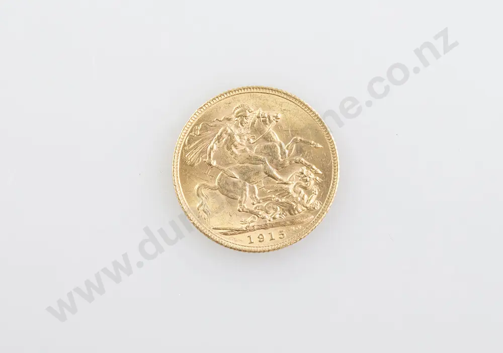 1915 Gold Sovereign Image 1++