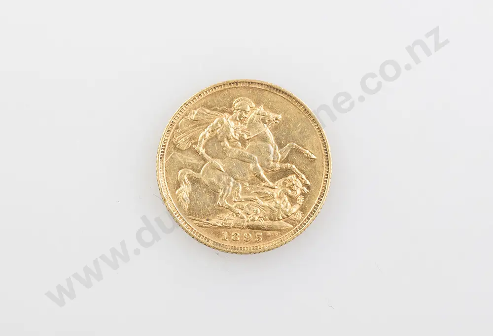 1895 Gold Sovereign Image 1++