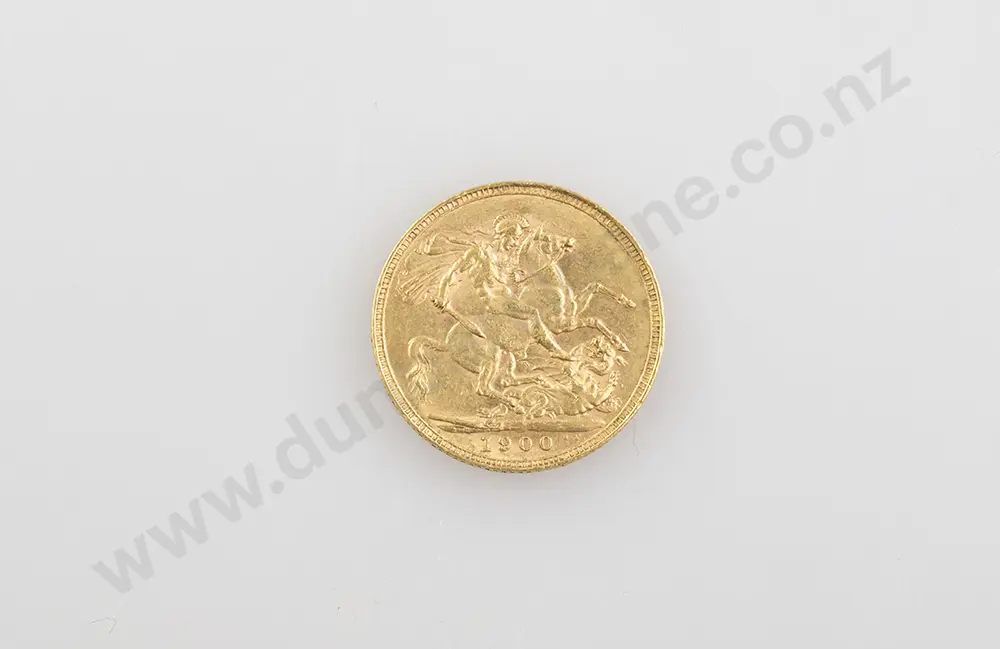 1900 Gold Sovereign Image 1++