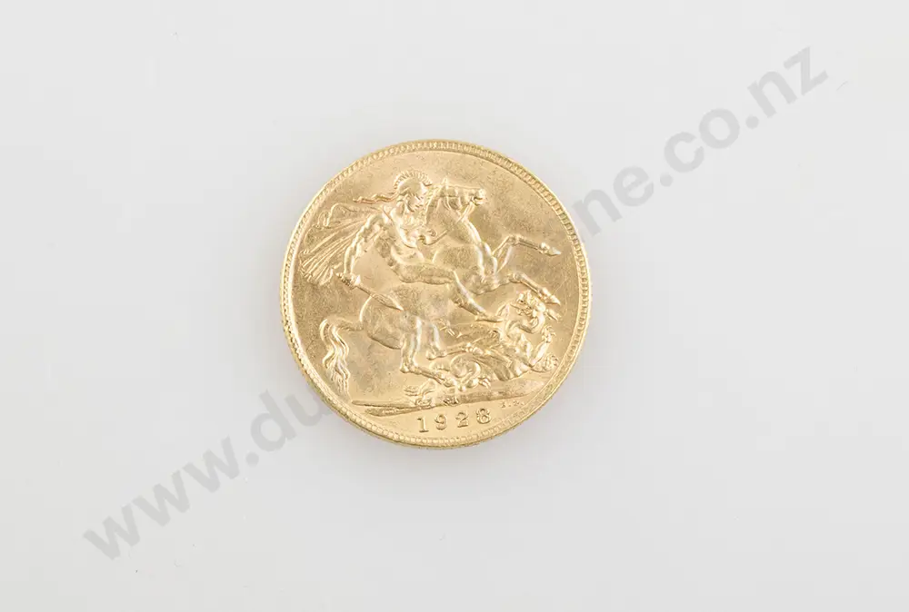 1928 Gold Sovereign Image 1++