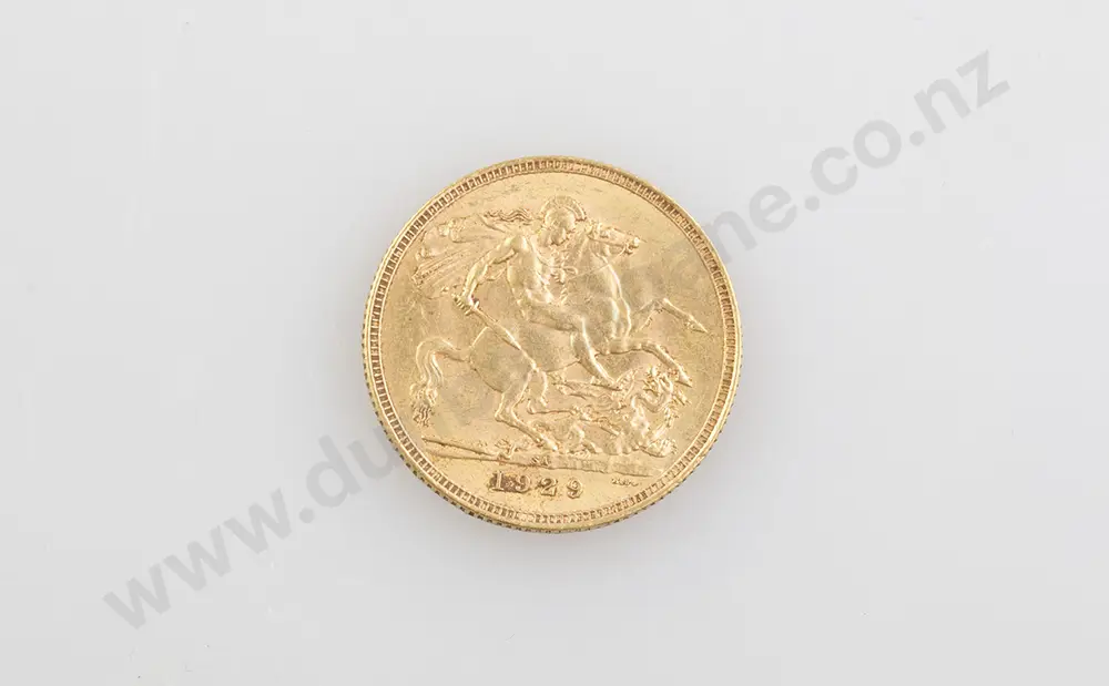 1929 Gold Sovereign Image 1++