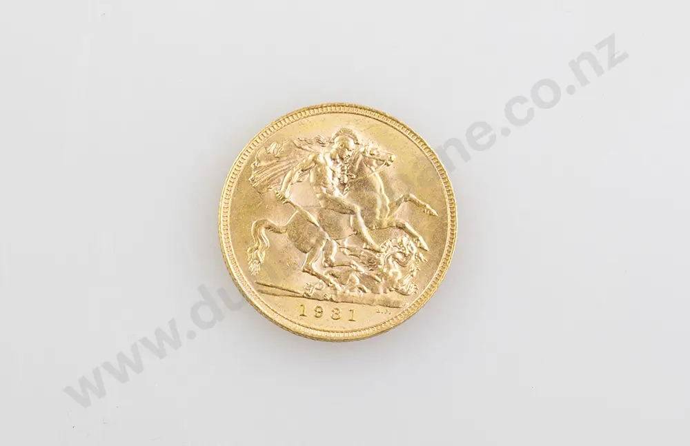 1931 Gold Sovereign Image 1++
