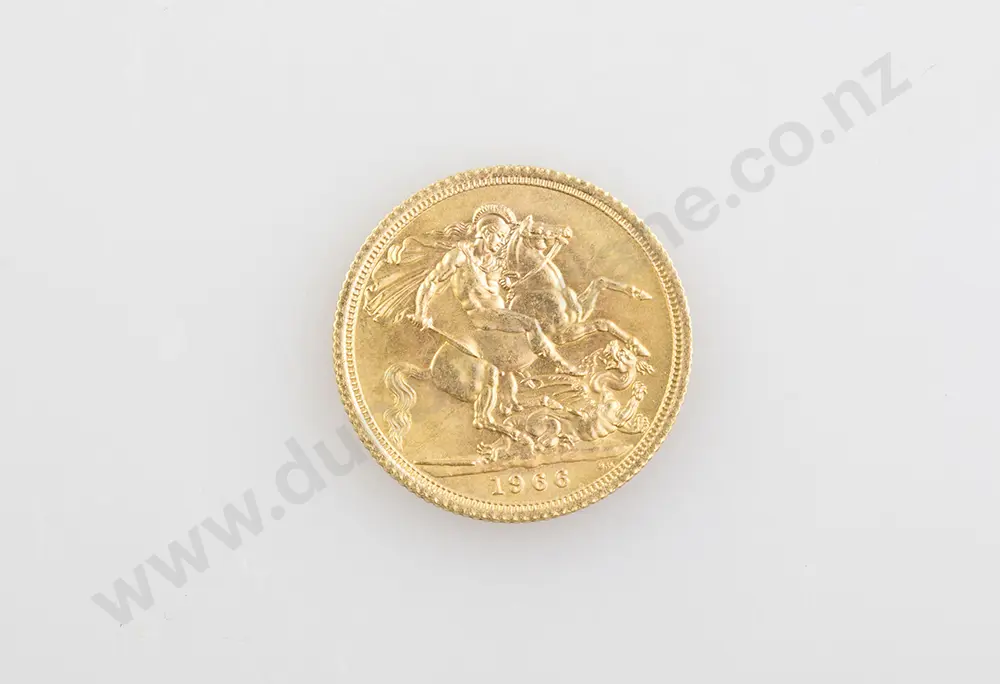 1966 Gold Sovereign Image 1++