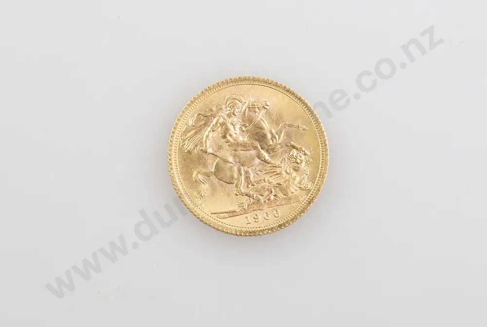 1966 Gold Sovereign Image 1++