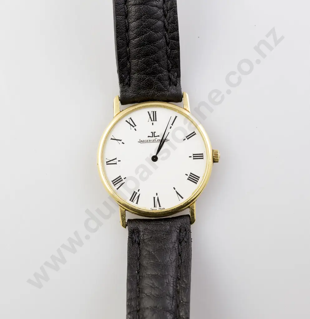 Jaeger LeCoultre 18ct Gents Slimline Dress Wrist Watch Image 1++