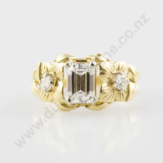 18ct Solitaire Diamond Dress Ring