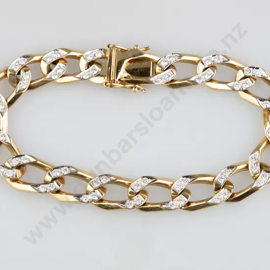 18ct 68stone Diamond Bracelet