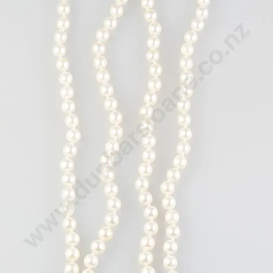 Single Strand Cultured Pearl Necklace