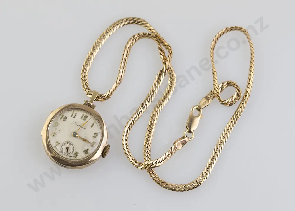 9ct Modern Flat Curb Link Neck Chain Image 1++