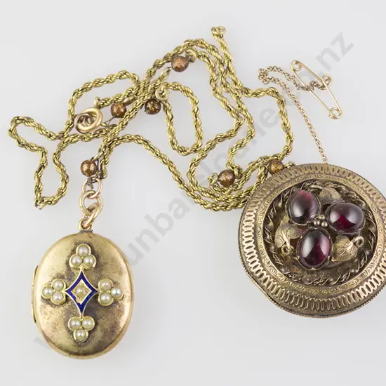 Victorian Silver Gilt Target Brooch