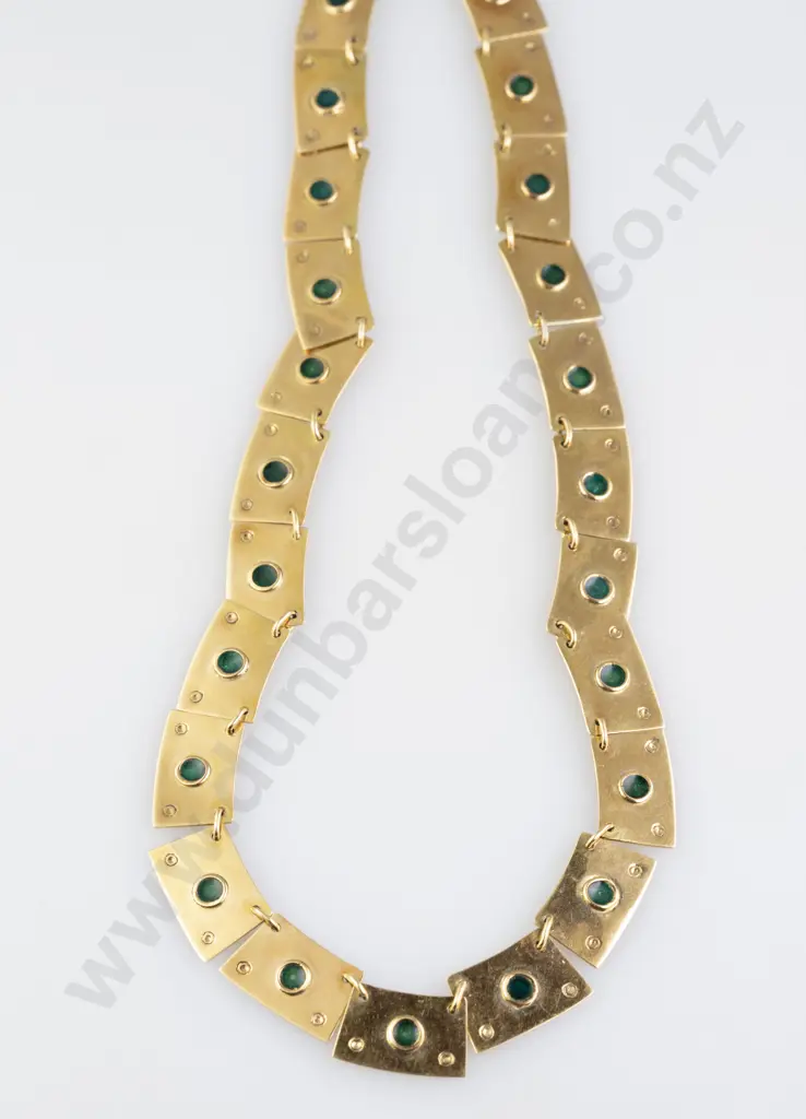 18ct Modern Design Neck Collar Image 1++