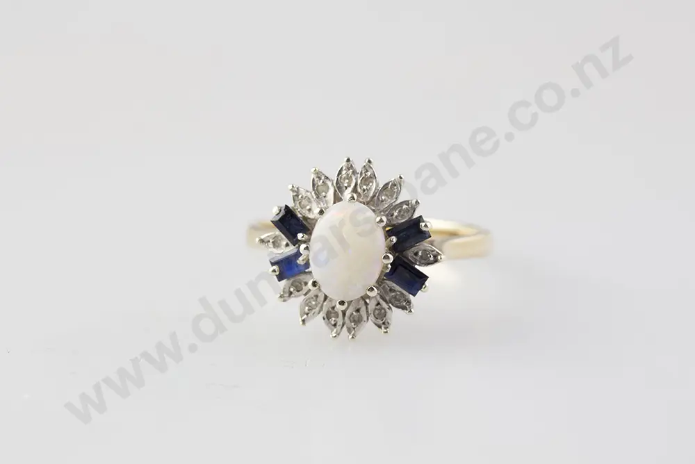 9ct 19stone Opal Image 1++