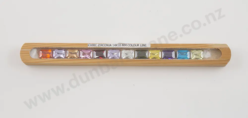 Unmounted Cubic Zirconia 12stone Colourline Image 1++