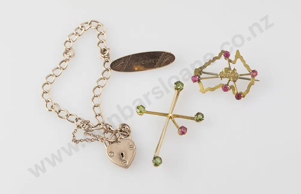 15ct Southern Cross Brooch, other, bracelet and brooch Image 1++