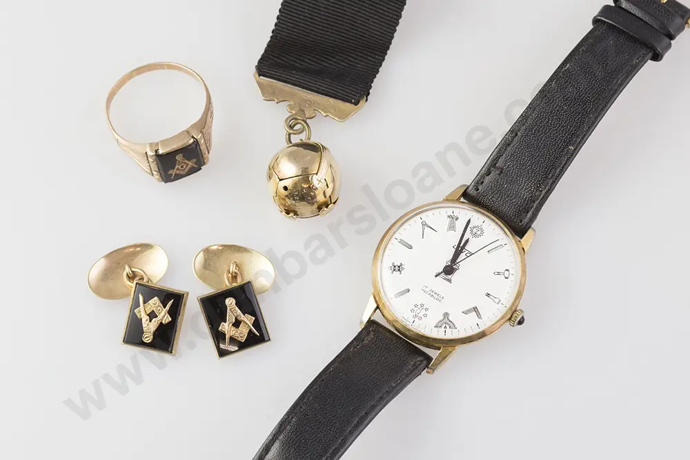 Various Masonic Jewellery Image 1++