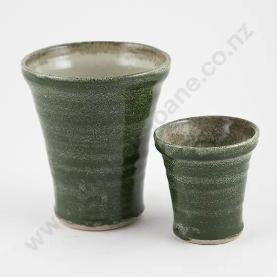 Mirek Smisek Two Graduated Beaker Vases