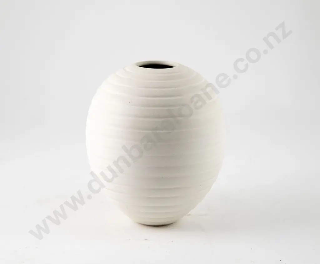 John Parker Ribbed Ovoid Vase Image 1++